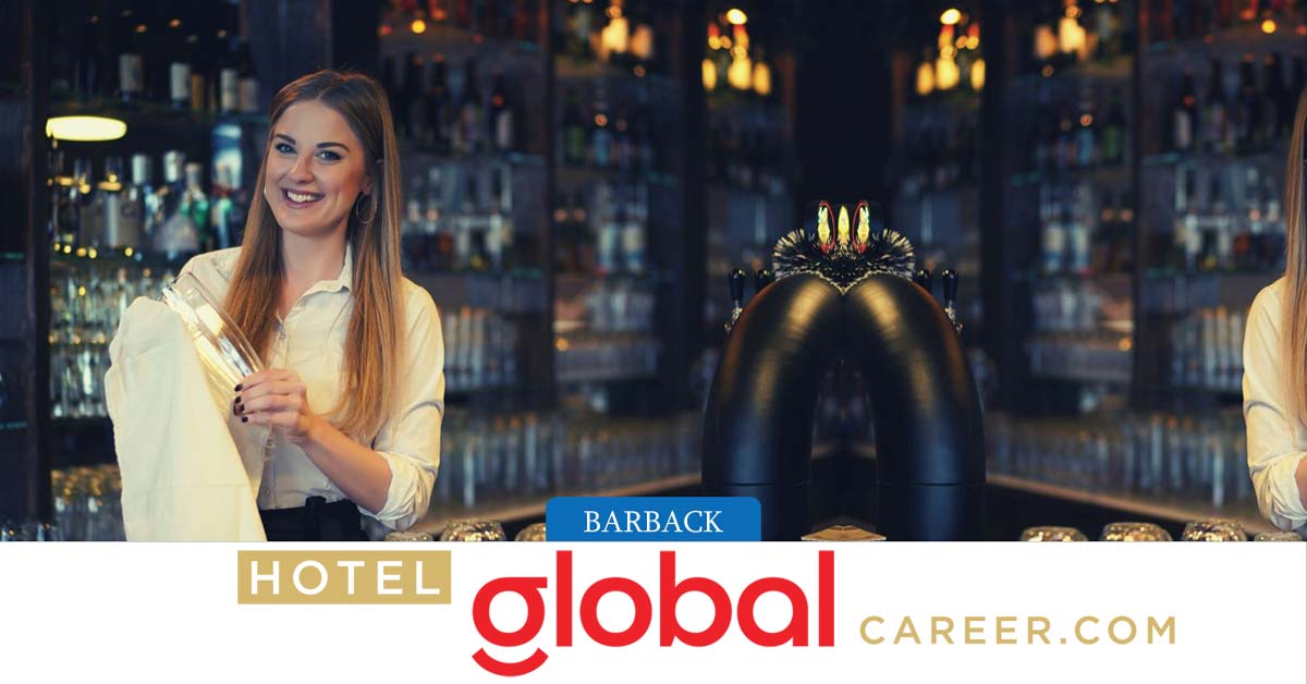 Barback Hotel Global Jobs Europe Hotel, Restaurant and Catering Jobs